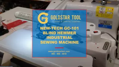 Product showcase - New-Tech GC-101 Blind Hemmer Sewing Machine 